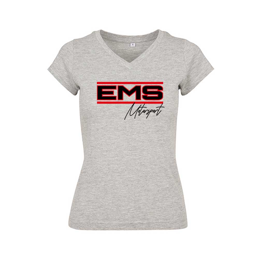 T-shirt femme EMS signature gris